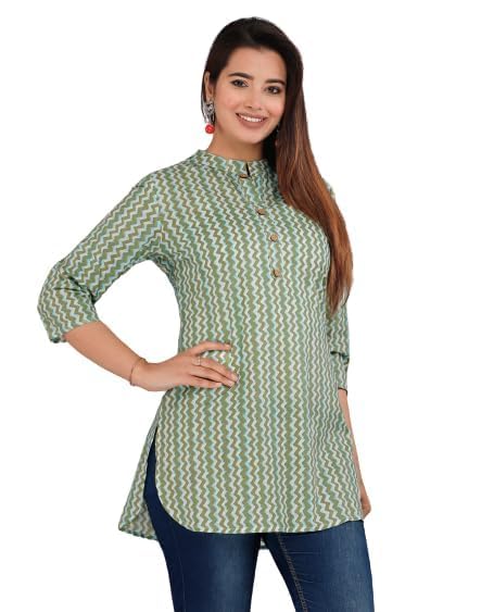 Women's Cotton Style Short Kurti for Women