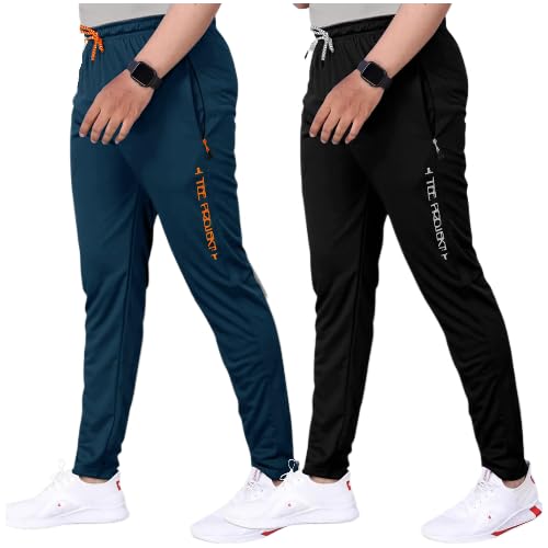 Combo Track Pant with Lycra Elastic Jogger Suitable for Active Wear, Jogger Yoga Wear, Sports