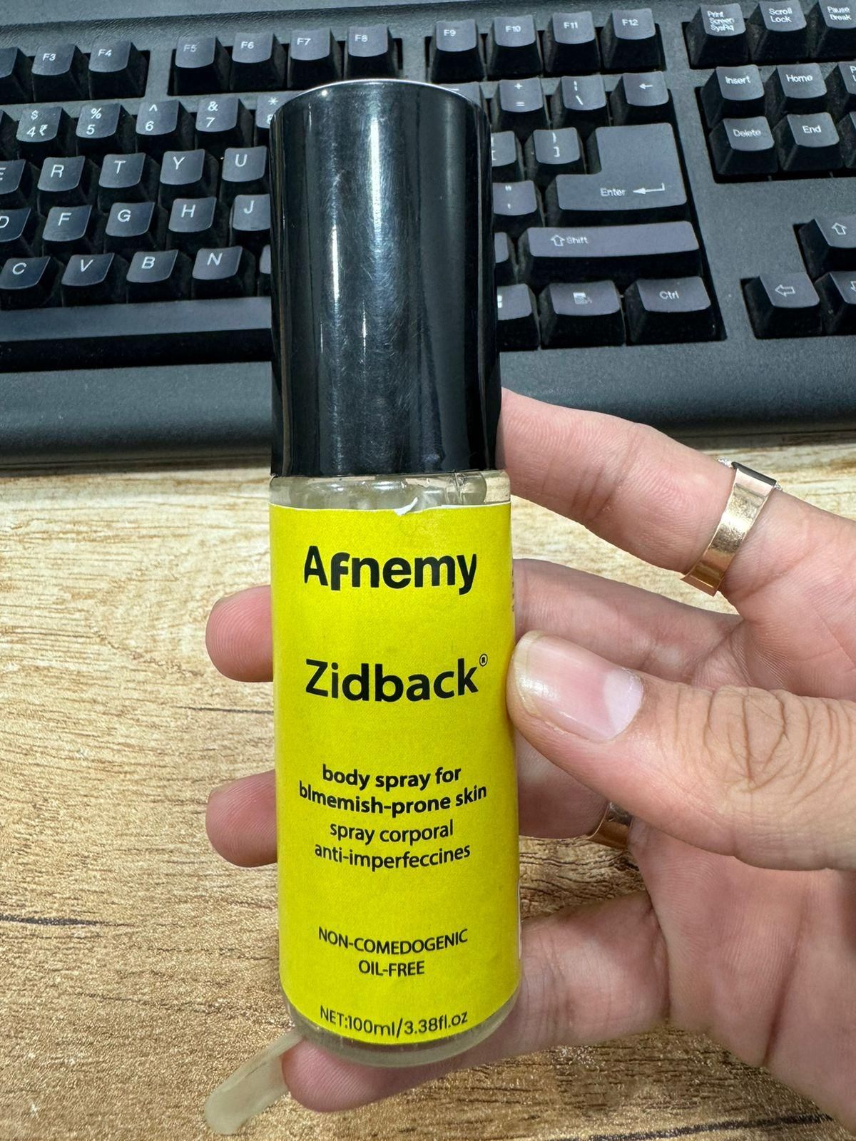 Afnemy Zidback Body Spray 100ML (Pack of 2)