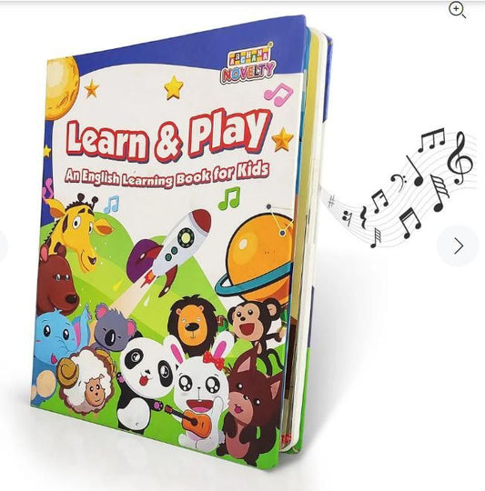 Learn & Play Interactive Sound Book for Kids