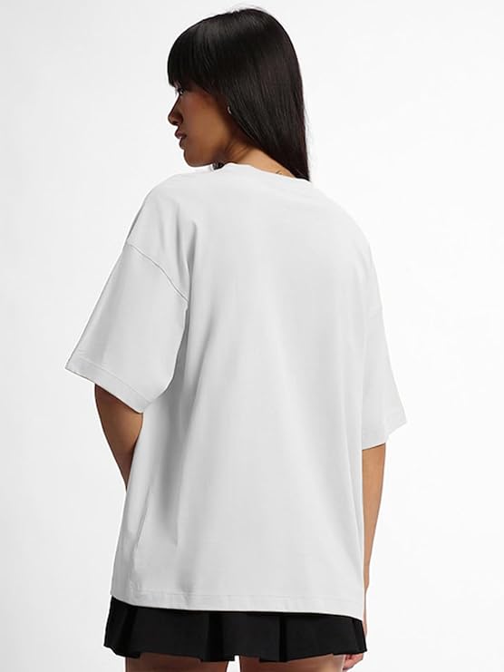 Pure Cotton Oversized Loose Baggy Fit Drop Shoulder Half Sleeve