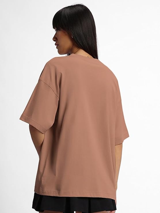 Pure Cotton Oversized Loose Baggy Fit Drop Shoulder Half Sleeve