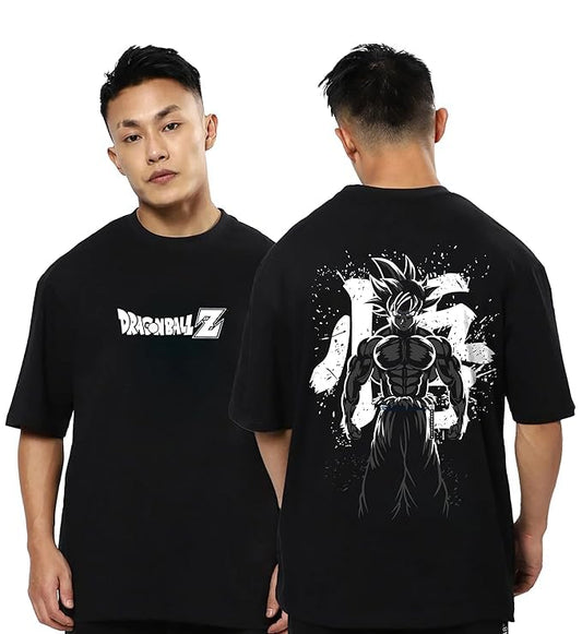 Anime DragonBallz Oversized T Shirt for Men and Women Drop Shoulder Loose Baggy Fit