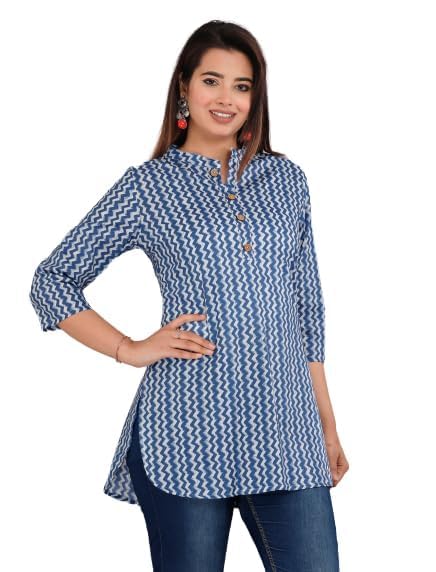 Women's Cotton Style Short Kurti for Women