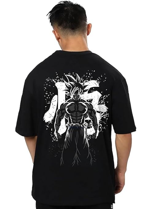 Anime DragonBallz Oversized T Shirt for Men and Women Drop Shoulder Loose Baggy Fit