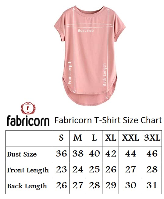 Combo of Plain Color Stylish Up and Down Cotton Tshirt for women