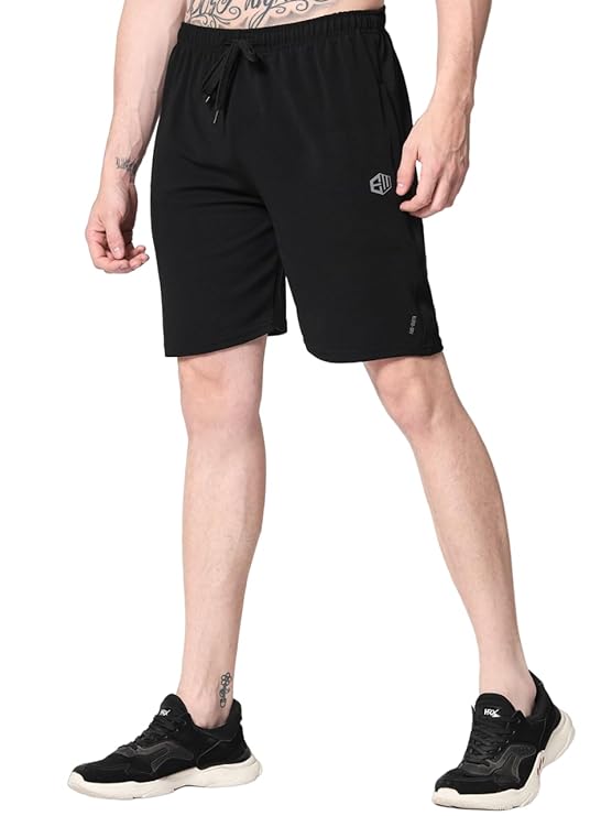 Men's Outdoor Quick Dry Lightweight Sports Shorts Zipper Pockets