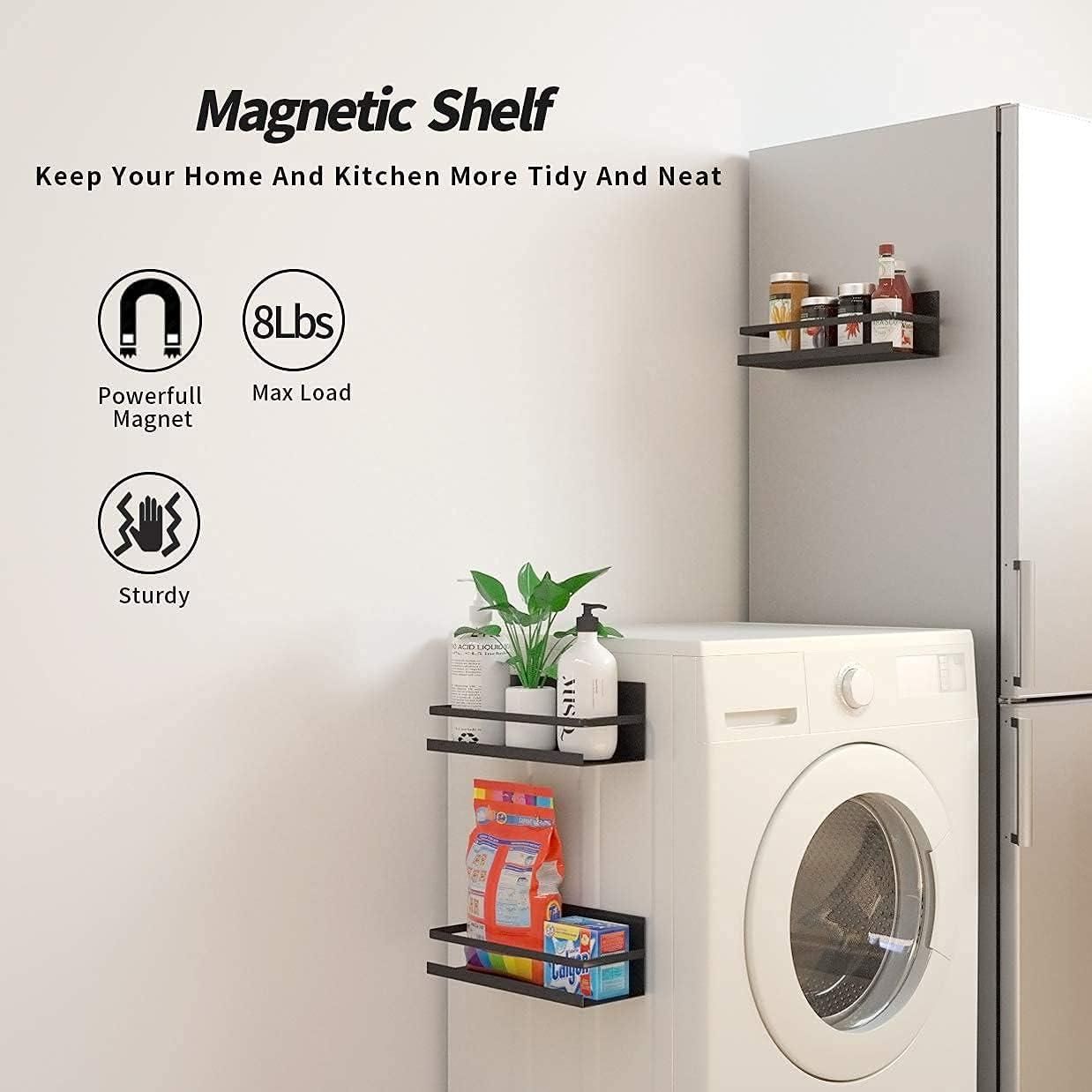 Magnetic Steel Kitchen Storage Organizer