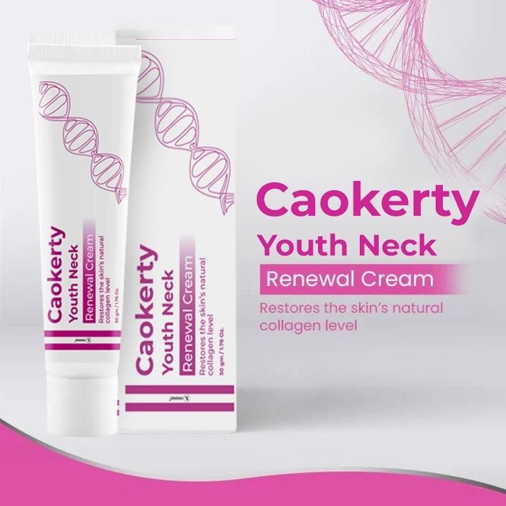 Caokerty Hydrolized Collagen Neck Cream 50g (Pack of 2)