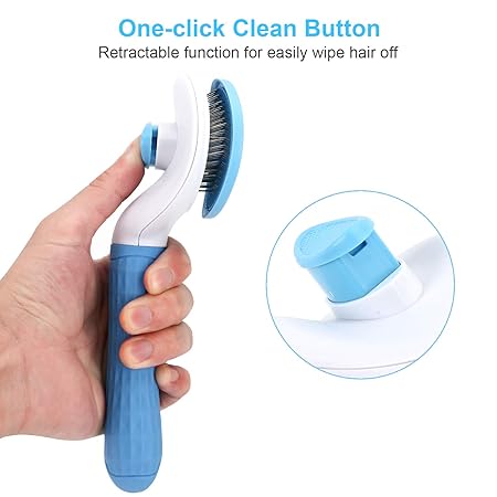 Pet Grooming Shedding Brush for Dogs and Cats