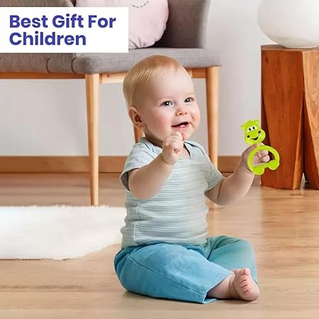 Baby Products Toys 7 Pcs Rattle Set with Teathers for New Born Baby Gifts