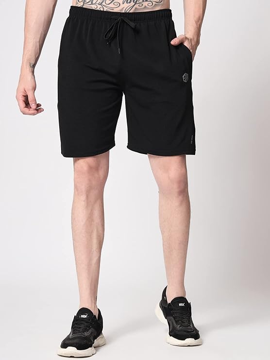 Men's Outdoor Quick Dry Lightweight Sports Shorts Zipper Pockets