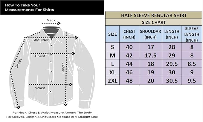 Regular Fit Shirt for Men