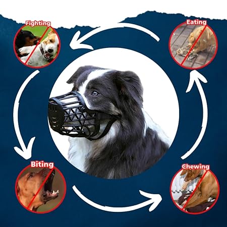 Adjustable Strap Muzzle - Ensure Pet Safety & Comfort, Prevent Biting