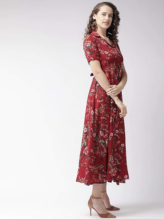 Women's Floral Maxi Dress