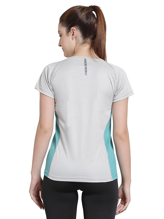 Womens Dry Fit Workout Top Sports Gym T-Shirt