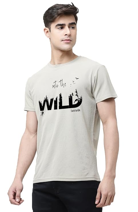 Regular Fit Half Sleeve Round Neck Men's T-Shirt