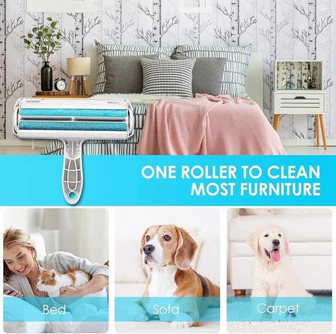 Dog Cat and Pet Hair Remover Roller from Clothes