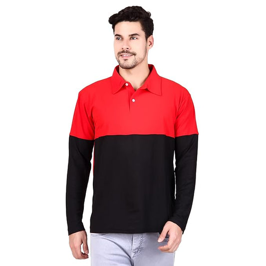 Polo Neck Cotton T shirt for Men