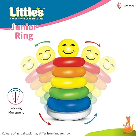 Plastic Junior Ring (Multicolour) (6 pieces)