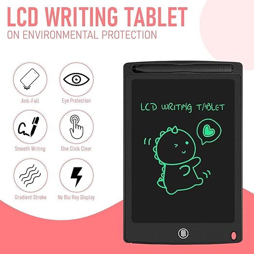 8.5 inch LCD Writing Tablet Pad for Kids. Digital Magic Slate