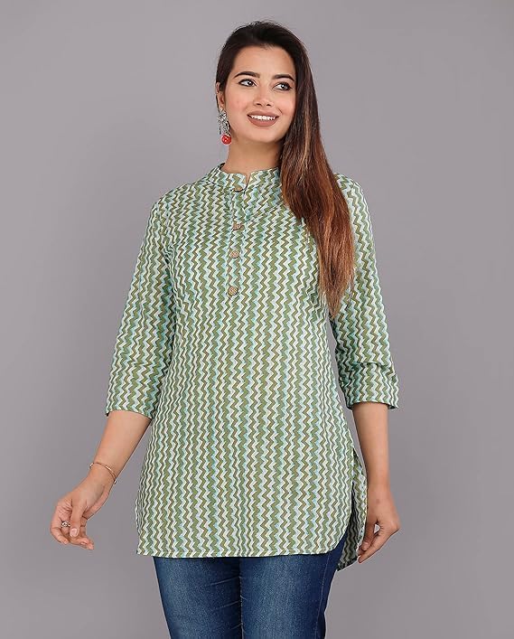 Women's Cotton Style Short Kurti for Women