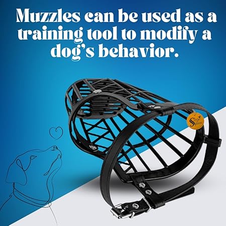 Adjustable Strap Muzzle - Ensure Pet Safety & Comfort, Prevent Biting