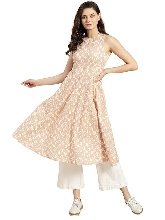 Women's Printed A-Line Kurta