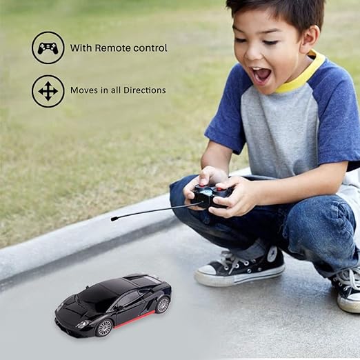 RC Car High Speed Mini 124 Scale USB Rechargeable Remote Control Car for Kids