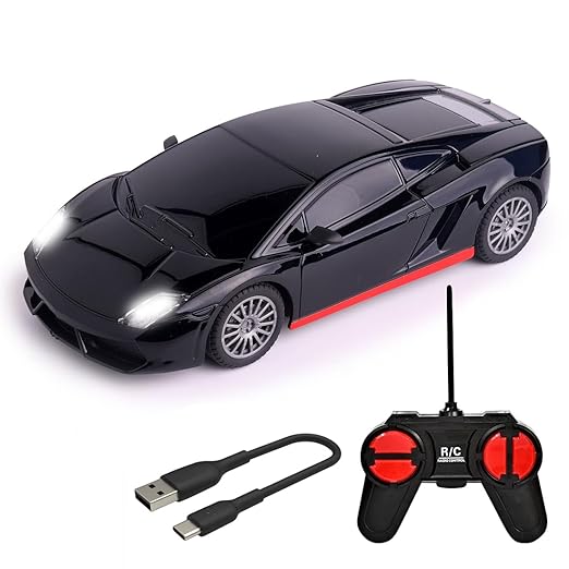 RC Car High Speed Mini 124 Scale USB Rechargeable Remote Control Car for Kids