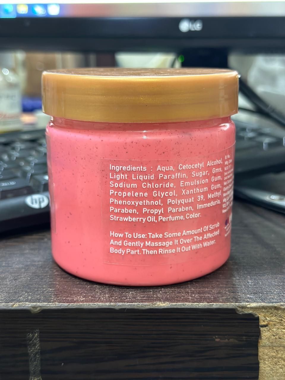 Strawberry Shea Sugar Scrub