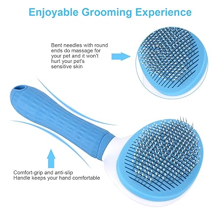 Pet Grooming Shedding Brush for Dogs and Cats