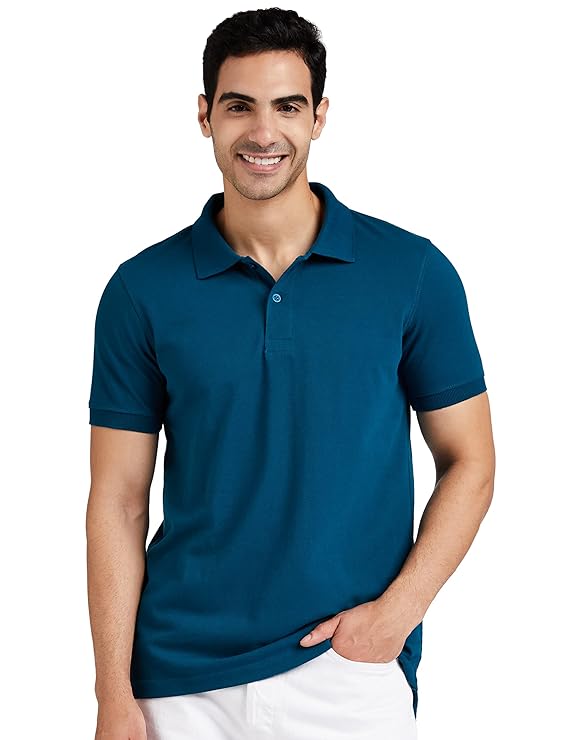 Men's Cotton Rich Polo T Shirt