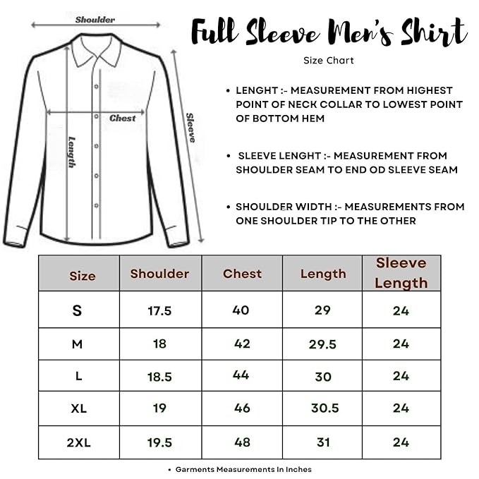 Shirt for Men Regular Fit Men Stylish Shirt