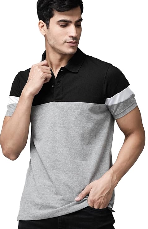 Men's Regular Fit Half Sleeve Matty Polo T-Shirt