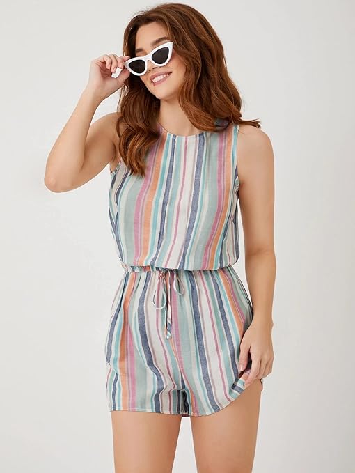 Women's Regular Knee Length Short Jumpsuit