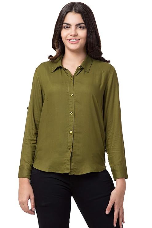 Women's Regular Fit Long Sleeve All Purpose Shirt