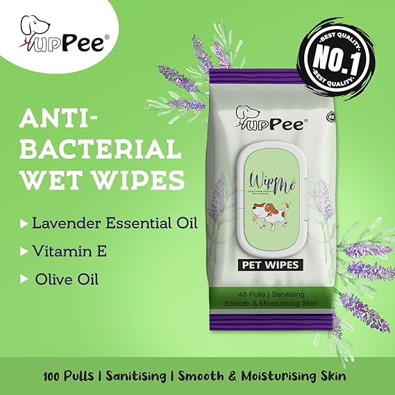 Wet Wipes for Dogs, Cats & All Pets