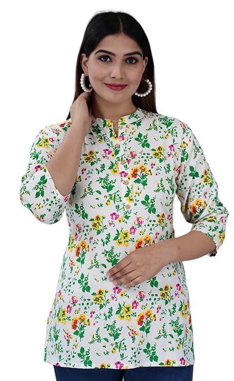 Women's Rayon Short Kurta for Women