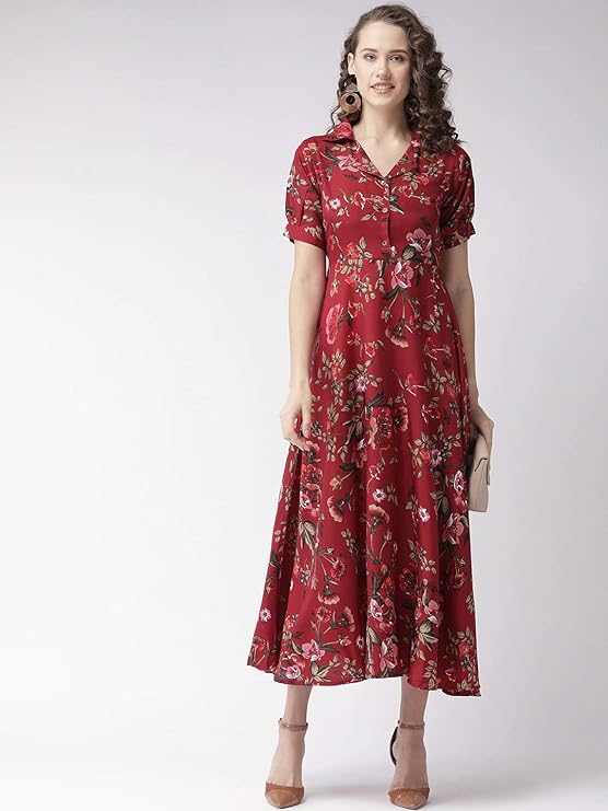 Women's Floral Maxi Dress