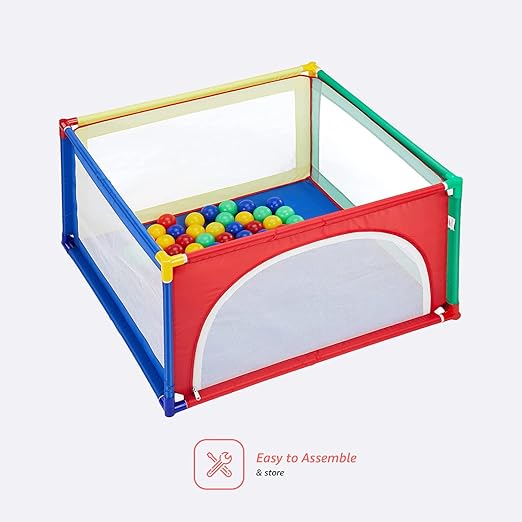 Square Ball Pool (with 50 Balls) Multicolor