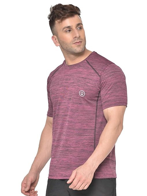 Men's Round Neck Regular Dry Fit Gym Sports Regular Fit T-Shirt