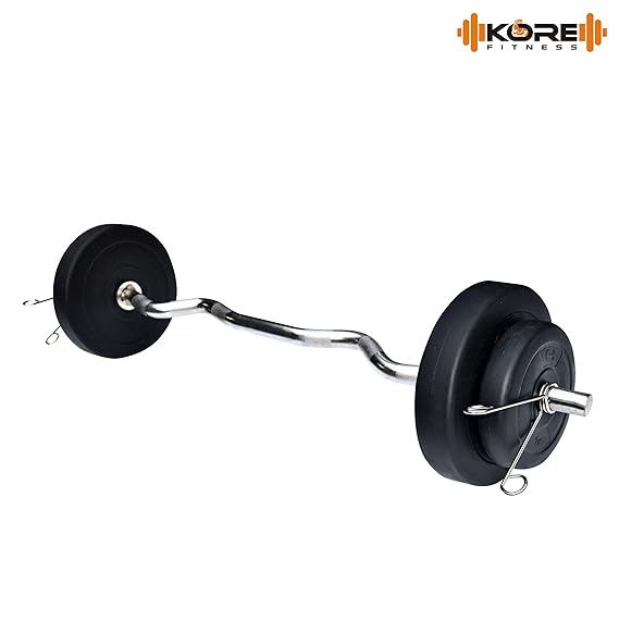 20Kg Combo 3 Leather Home Gym And Fitness Kit