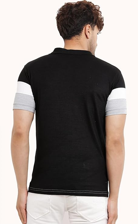 Men's Regular Fit Half Sleeve Matty Polo T-Shirt