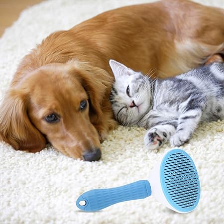 Pet Grooming Shedding Brush for Dogs and Cats