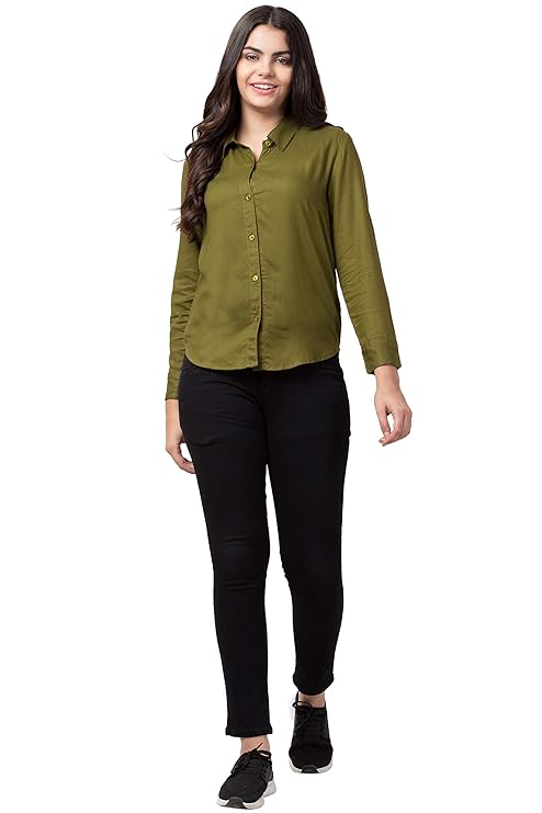 Women's Regular Fit Long Sleeve All Purpose Shirt