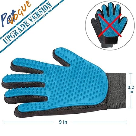 Pet Hair Remover Handbursh-Gentle Pet Glove Brush-Deshedding Glove