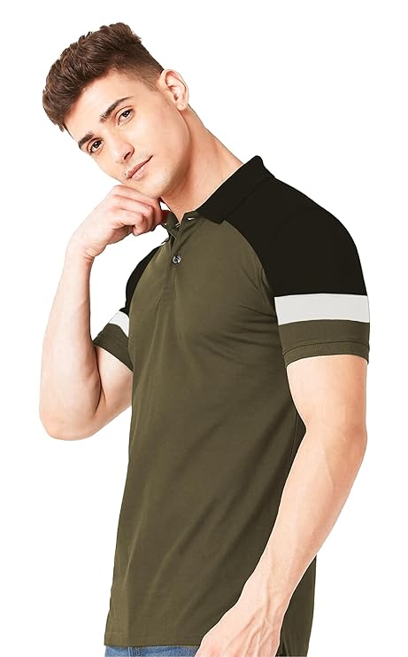 Men's Regular Fit Half Sleeve Matty Polo T-Shirt