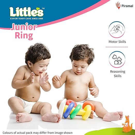 Plastic Junior Ring (Multicolour) (6 pieces)