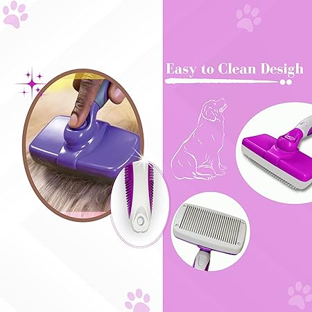 Puppies Pet Grooming Slicker Brush for Puppies, Dogs, and Cats